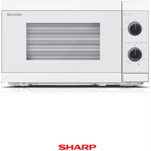 Sharp yc-ms01e-c microondas analógico 800w 20l blanco