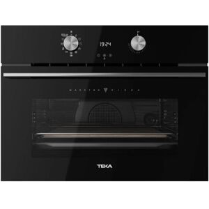 Teka 111130010 maestropizza hlc 8510 p horno pirolitico compacto 45cm clase a+ cristal negro