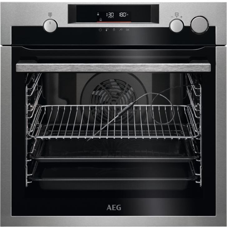 AEG bss578271m horno de vapor pirolítico de la serie 7000 steamcrisp 9 funciones (1 a vapor) 3 ciclos de pirólisis 45 programas