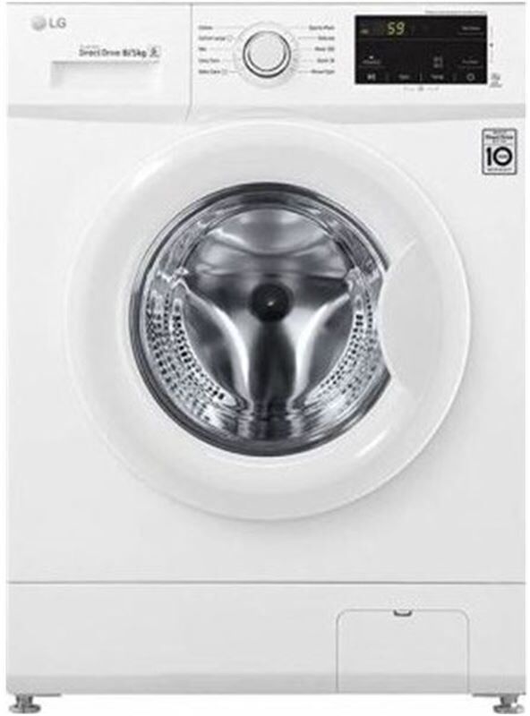 Lg f4j3tm5wd lavadora-secadora 8/5kg 1400rpm blanca a