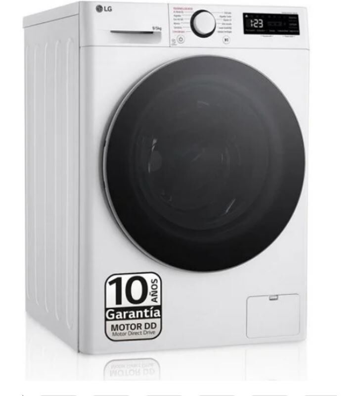 Lg f2dr5s09a1w lavasecadora carga frontal 9+5kg 1200rpm clase e libre instalación