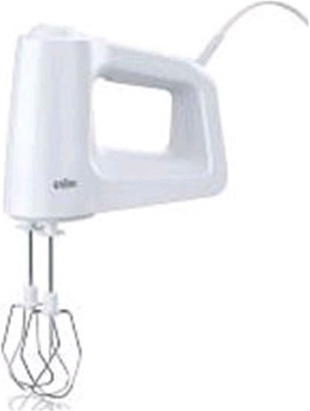 Braun hm3100wh batidora amasadora 500w blanca/gri batidoras/amasadoras 8021098773227