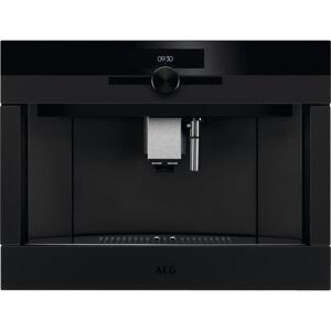 AEG kkk994500t máquina de café electrónica matt black collection de 45 cm con display tft y mando mastery capacitivo 15 bares de