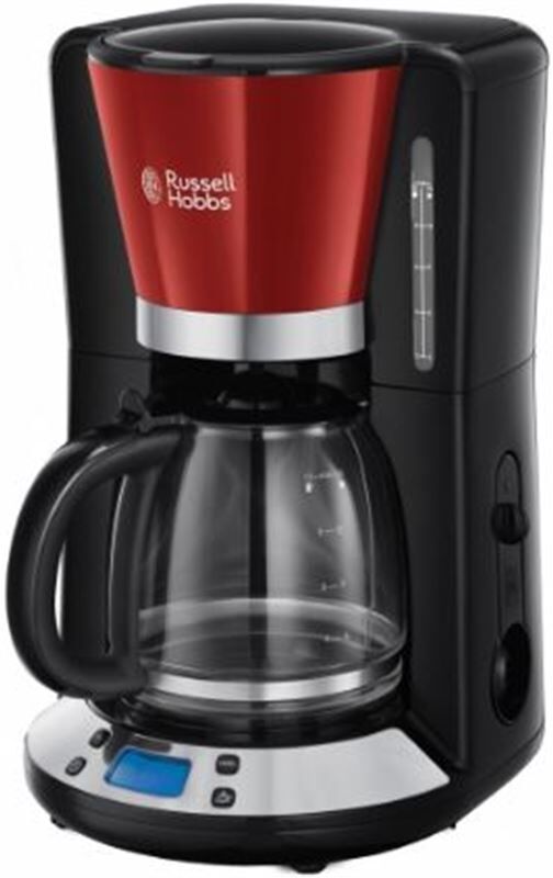 Russell Hobbs Russell 24031_56 cafetera de goteo hobbs colours plus+ flame red 15 tazas 24031-56