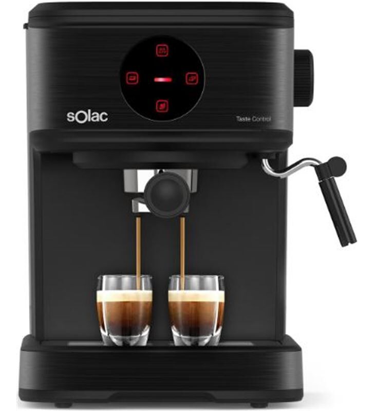 Solac ce4498 cafetera express taste control negra