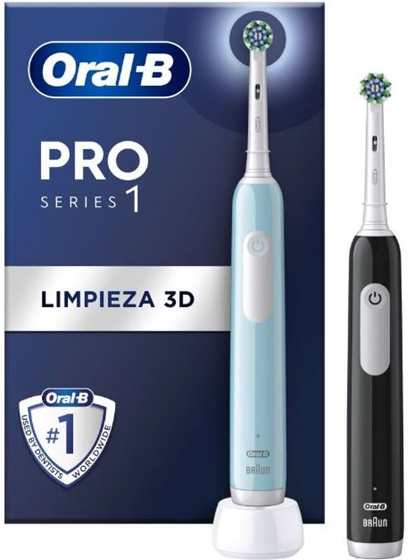 Oralb pro1_turq pack oral-b christmas pro1 negro + turqu