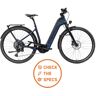 Simplon Bicicleta Trekking Eléctrica Carbono Easy Entry - Chenoa Bosch Cx B3 - Enviolo Hd - 2023 - Denim Blue Matt / Black Glos