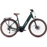 Cube Bicicleta Eléctrica Trekking Easy Entry - Touring Hybrid One 625 - 2024 - Darkgreen / Green