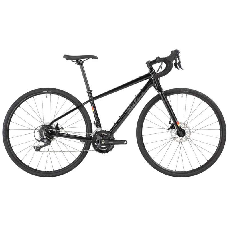 Salsa Journeyer Sora - Bicicleta Gravel/allroad - 2023 - Negra
