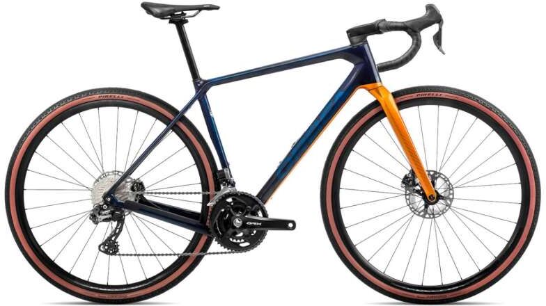 Orbea Terra M20i Team - Grx Rx815 Bicicleta Gravel - 2023 - Blue Carbon / Leo Orange