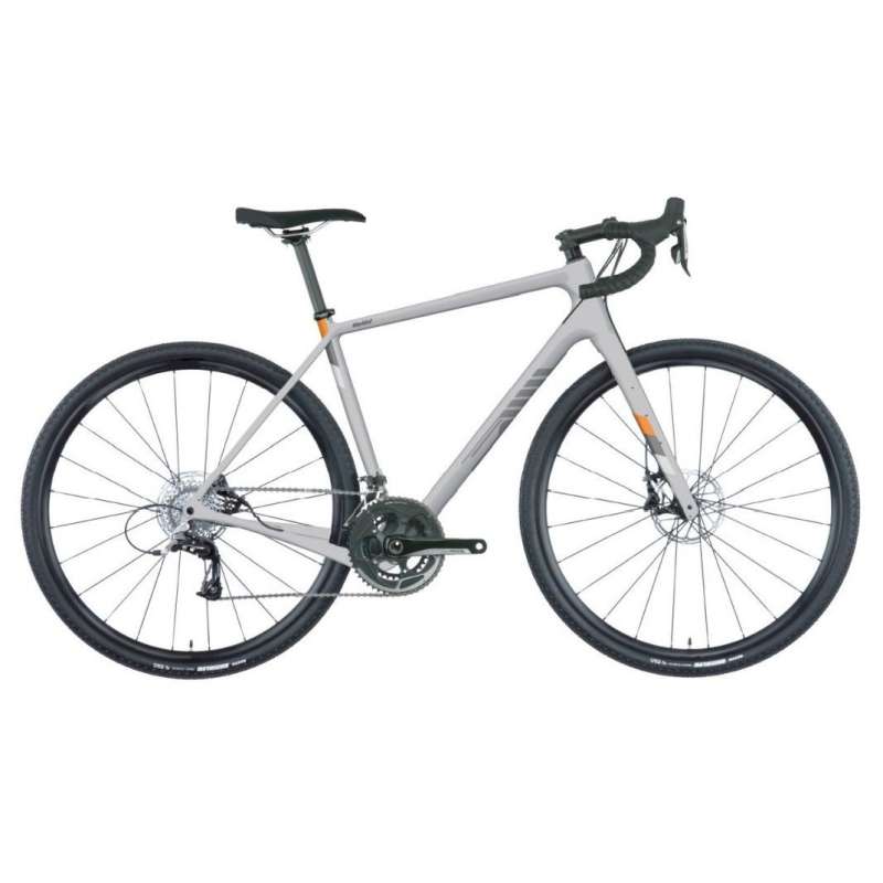 Salsa Warbird Carbon Grx 600 - Bicicleta Gravel - 2023 - Gris Claro