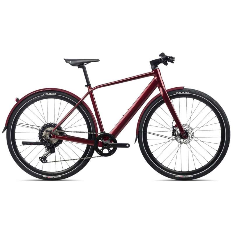 Orbea Vibe H10 Mud Bicicleta Eléctrica Urbana - 2022 - Metallic Dark Red (Gloss)
