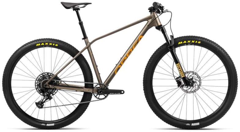 Orbea Bicicleta de Montaña - ALMA H10-EAGLE - 2023 - Taupe Brown (matt/gloss)