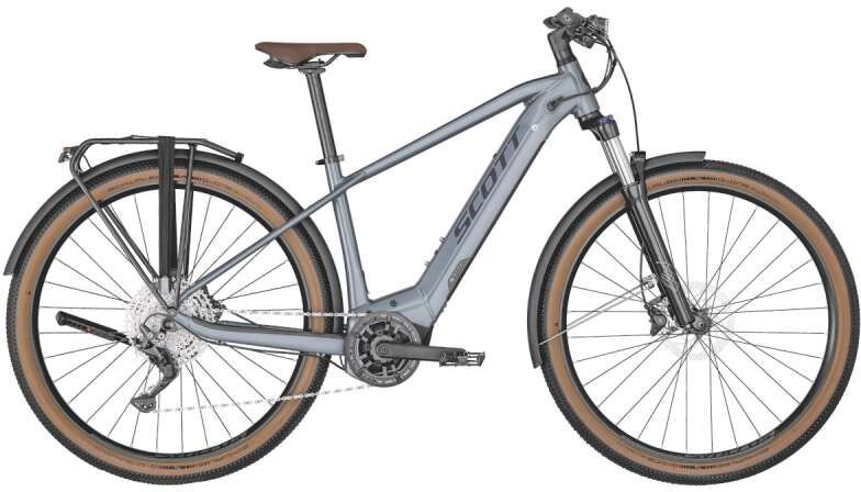 Scott Axis Eride 20 - Bicicleta Eléctrica Trekking Hombre - 2022 - Dolphin Grey Gloss / Black