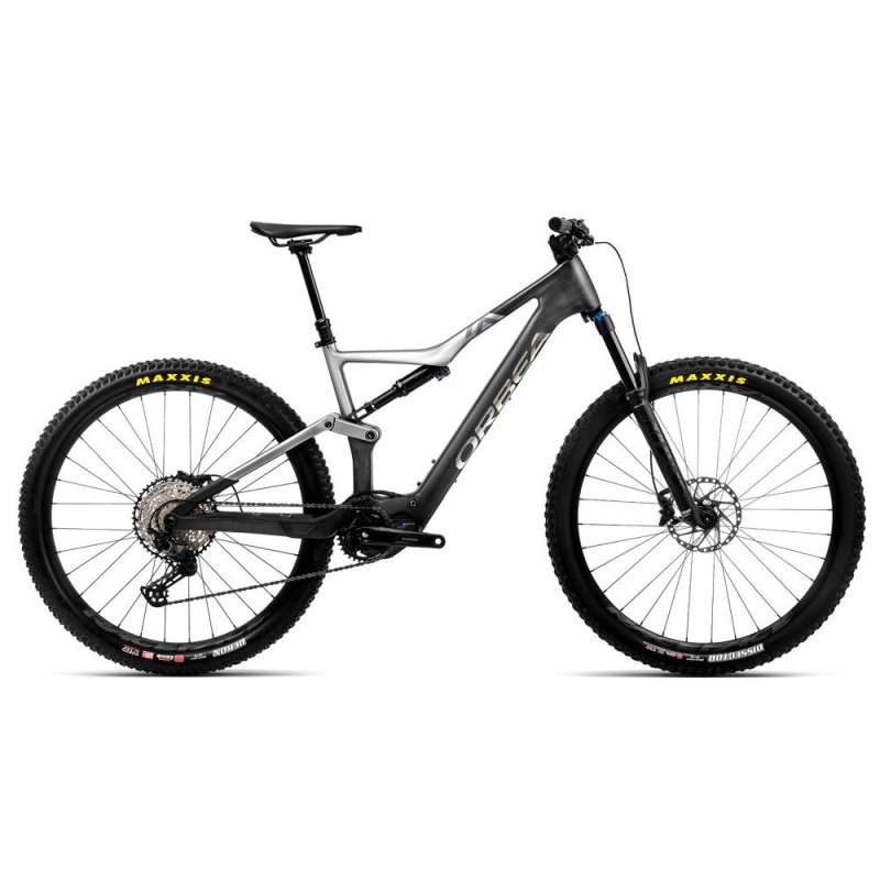 Orbea Bicicleta Eléctrica De Montaña - Rise M20 - 2023 - Carbon Raw - Shark Grey (Matt)