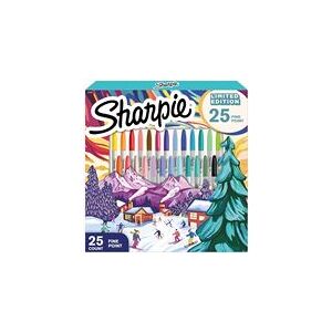 Set De 25 Rotuladores Permanentes Sharpie Edición Limitada De Colores Festivos Set De 25 Rotuladores Permanentes Sharpie Edición Limitada De Colores Festivos