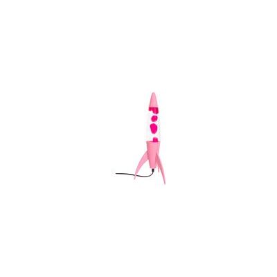Lámpara De Lava Fisura Rocket Rosa Lámpara De Lava Fisura Rocket Rosa