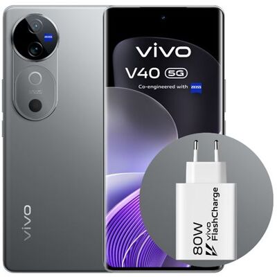Vivo V40 5G - Pantalla 6,78'', 512GB, Plata - Smartphone Vivo V40 5G - Pantalla 6,78'', 512GB, Plata - Smartphone
