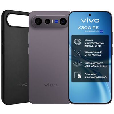 Vivo X300 Fe 5g 6,31" 256gb Luxe Black Vivo X300 Fe 5g 6,31" 256gb Luxe Black
