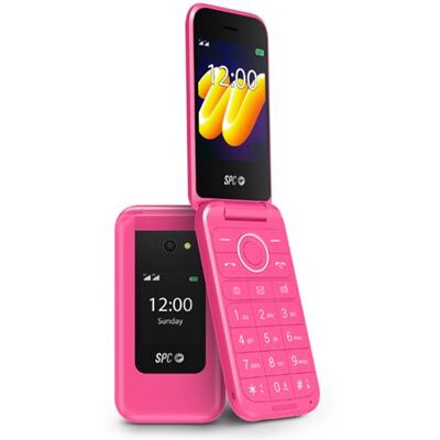 Teléfono Móvil Para Mayores Spc Wild 4g 2,8" Rosa Teléfono Móvil Para Mayores Spc Wild 4g 2,8" Rosa