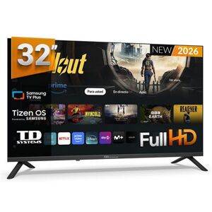 Tv Led 32" Td Systems Prime32fc22tizen Smart Tv Full Hd Con Samsung Tv Tizen Os 8.0 Negro E Tv Led 32" Td Systems Prime32fc22tizen Smart Tv Full Hd Con Samsung Tv Tizen Os 8.0 Negro E