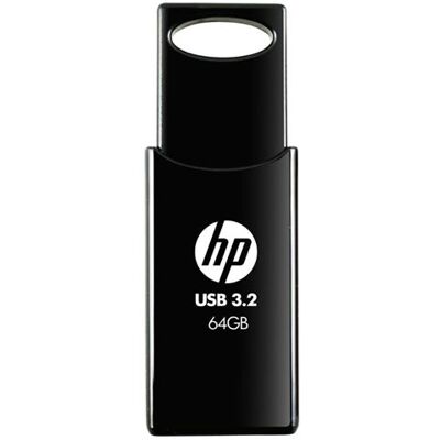 Pendrive Memoria Usb 3.2 Hp 712w Flash Drive 64gb Negro Pendrive Memoria Usb 3.2 Hp 712w Flash Drive 64gb Negro
