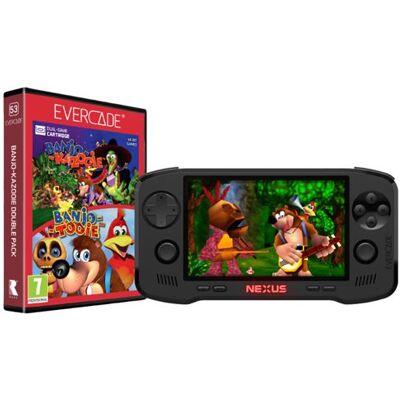 Consola Portátil Evercade Nexus + Cartuchos Evercade Banjo-kazooie Double Pack Consola Portátil Evercade Nexus + Cartuchos Evercade Banjo-kazooie Double Pack