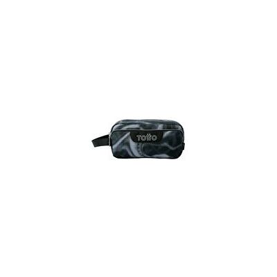 Estuche Escolar Totto Eco-friendly Tres Compartimentos Negro Bluc - Agapec Estuche Escolar Totto Eco-friendly Tres Compartimentos Negro Bluc - Agapec