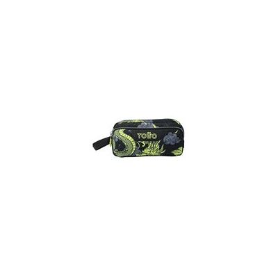 Totto Legami Estuche Escolar Eco-friendly Tres Compartimentos Azul Dragony - Agapec Totto Legami Estuche Escolar Eco-friendly Tres Compartimentos Azul Dragony - Agapec