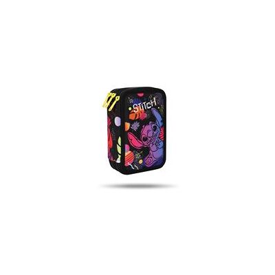 Plumier Coolpack 3 Pisos Con Contenido Jumper 3 Stitch Black Plumier Coolpack 3 Pisos Con Contenido Jumper 3 Stitch Black