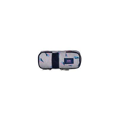 TOTTO - Wish Gray - Lona - 20.4x8.5x3.3cm - Case TOTTO - Wish Gray - Lona - 20.4x8.5x3.3cm - Case