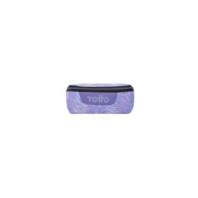 Estuche Escolar Totto Tajalapiz Estampado Cebra Morado Estuche Escolar Totto Tajalapiz Estampado Cebra Morado