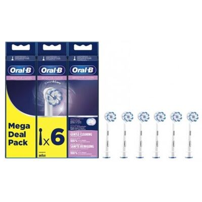Oral B Pack 6 Cabezales De Recambio Oral-b 60-6 Ultra Sensitive Oral B Pack 6 Cabezales De Recambio Oral-b 60-6 Ultra Sensitive
