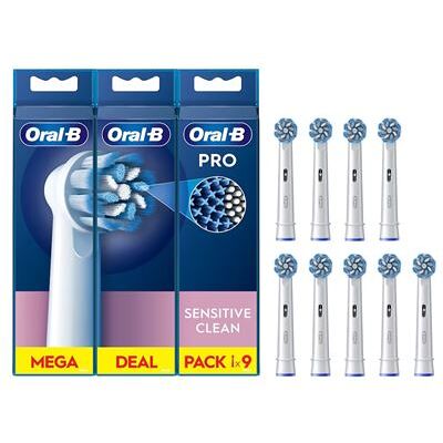 Oral-B Pro Sensitive Clean 9 pzs - Cabezas de Cepillo Oral-B Pro Sensitive Clean 9 pzs - Cabezas de Cepillo