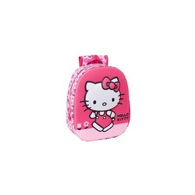Mochila Safta 3d Hello Kitty Mochila Safta 3d Hello Kitty