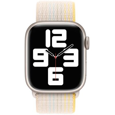 Correa Deportiva Apple Loop Blanco Estrella Para Apple Watch 41mm Correa Deportiva Apple Loop Blanco Estrella Para Apple Watch 41mm