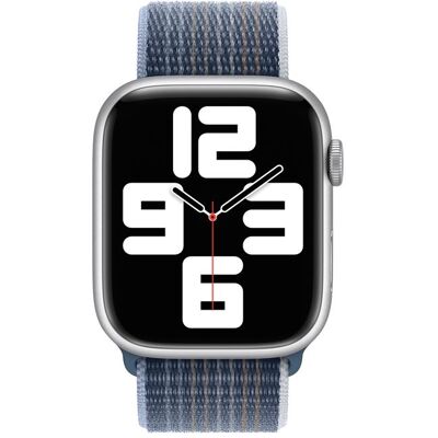 Correa Deportiva Apple Loop Azul Tormenta Para Apple Watch 45mm Correa Deportiva Apple Loop Azul Tormenta Para Apple Watch 45mm
