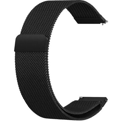 Correa Friendly Milanesa Negra Para Watch Universal 20mm Correa Friendly Milanesa Negra Para Watch Universal 20mm