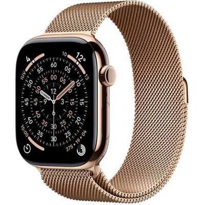 Apple Watch Series 11 Gps + Cellular 46mm Caja Titanio Oro Y Correa Milanese Loop Dorado - Talla M/l Apple Watch Series 11 Gps + Cellular 46mm Caja Titanio Oro Y Correa Milanese Loop Dorado - Talla M/l