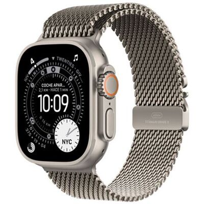 Apple Watch Ultra 3 Gps + Cellular 49mm Caja Titanio Natural Y Correa Milanese Loop Natural - Talla S Apple Watch Ultra 3 Gps + Cellular 49mm Caja Titanio Natural Y Correa Milanese Loop Natural - Talla S