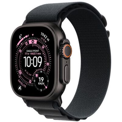 Apple Watch Ultra 3 Gps + Cellular 49mm Caja Titanio Negro Y Correa Alpine Loop Negro - Talla S Apple Watch Ultra 3 Gps + Cellular 49mm Caja Titanio Negro Y Correa Alpine Loop Negro - Talla S