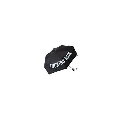 Paraguas Plegable Fisura Fucking Rain Negro Paraguas Plegable Fisura Fucking Rain Negro
