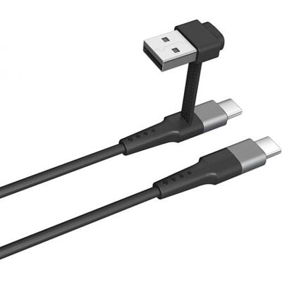 Cable Muvit For Change Usb-c 60w Negro 1,2 M Cable Muvit For Change Usb-c 60w Negro 1,2 M