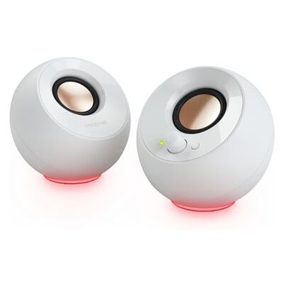 Altavoces Creative Pebble Se 2.0 Rgb Para Pc Blanco Altavoces Creative Pebble Se 2.0 Rgb Para Pc Blanco