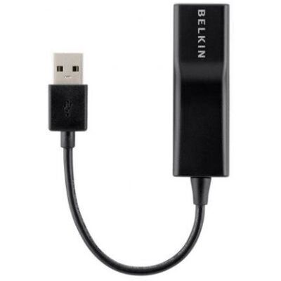 Adaptador Belkin Ethernet Usb 2.0 Negro Adaptador Belkin Ethernet Usb 2.0 Negro