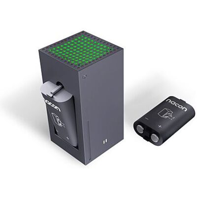 Pack Cargador Y 2 Baterías Externas Nacon Negro Para Mando Xbox Series/xbox One Pack Cargador Y 2 Baterías Externas Nacon Negro Para Mando Xbox Series/xbox One