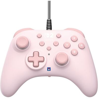 Mando Hori Horipad Turbo Rosa Para Nintendo Switch 2 Mando Hori Horipad Turbo Rosa Para Nintendo Switch 2