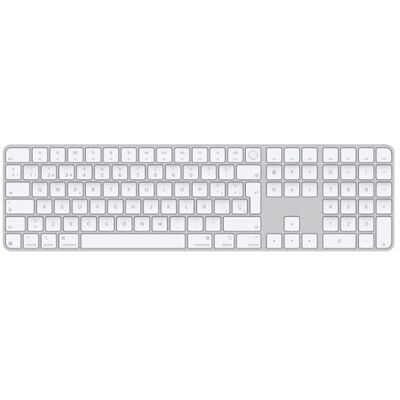 Magic Keyboard Apple Con Touch Id Y Teclado Numérico Para Modelos De Mac Con Chip De Apple, Español - Teclas Blancas Magic Keyboard Apple Con Touch Id Y Teclado Numérico Para Modelos De Mac Con Chip De Apple, Español - Teclas Blancas