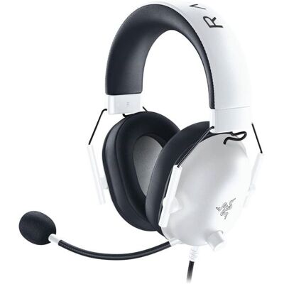 Auriculares Gaming Con Cable Razer Blackshark V2 X Blanco Para Ps5 Auriculares Gaming Con Cable Razer Blackshark V2 X Blanco Para Ps5