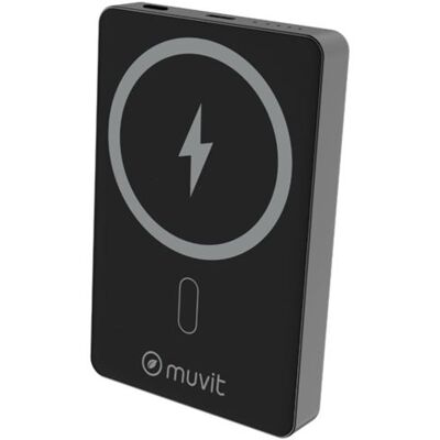 Powerbank Muvit For Change Mcchp0010 10000mah Magsafe 15w Usb-c Power Delivery 20w Negro Powerbank Muvit For Change Mcchp0010 10000mah Magsafe 15w Usb-c Power Delivery 20w Negro